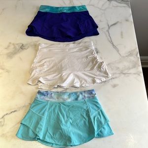 Tennis skirt set of 3 size 8/10